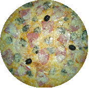 Pizza Vénitienne de la Pizzéria La Tour de Pizz à Bourg les Valence