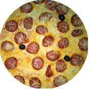 Pizza Soujouk de la Pizzéria la Tour de Pizz